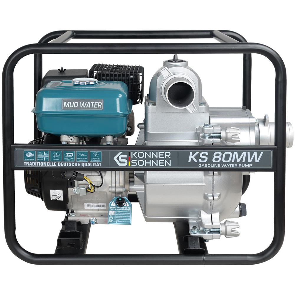 Pompa Motore Per Acqua Fangosa Ks 80mw Modello Del Motore Ks 280 Cilindrata Del Motore, Cm³ 269 - Foto 1