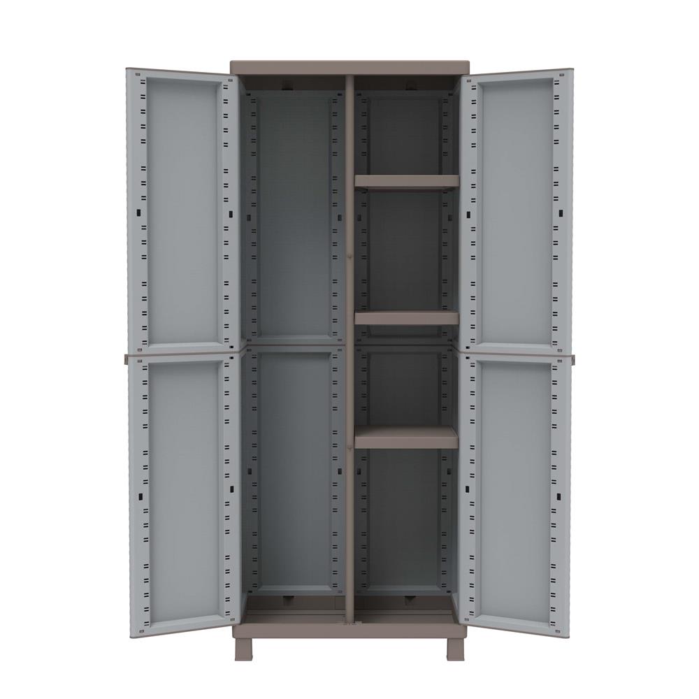 Armadio C-Rattan 3680 2 ante e 3 ripiani L68 x P39 x H170 - Foto 1