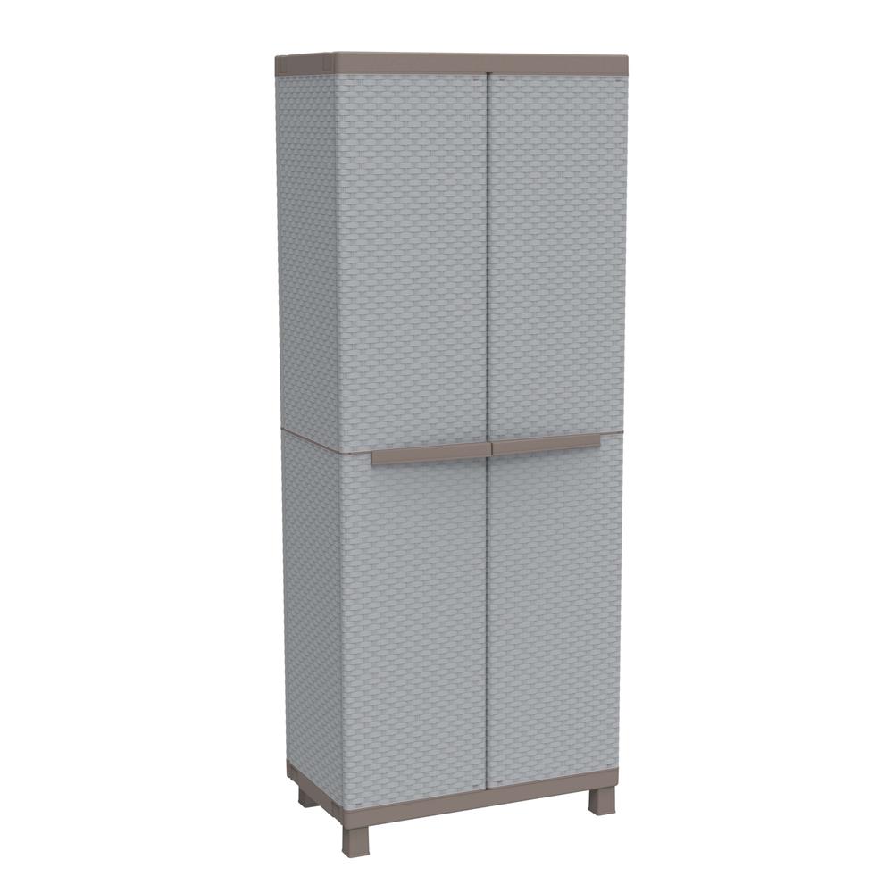 Armadio C-Rattan 3680 2 ante e 3 ripiani L68 x P39 x H170 - Foto 2