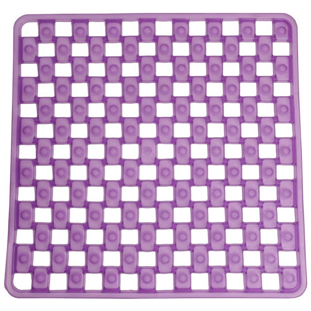 Tappeto In Pvc, Dimensioni 50x50 Cm Frost Viola - Foto 1