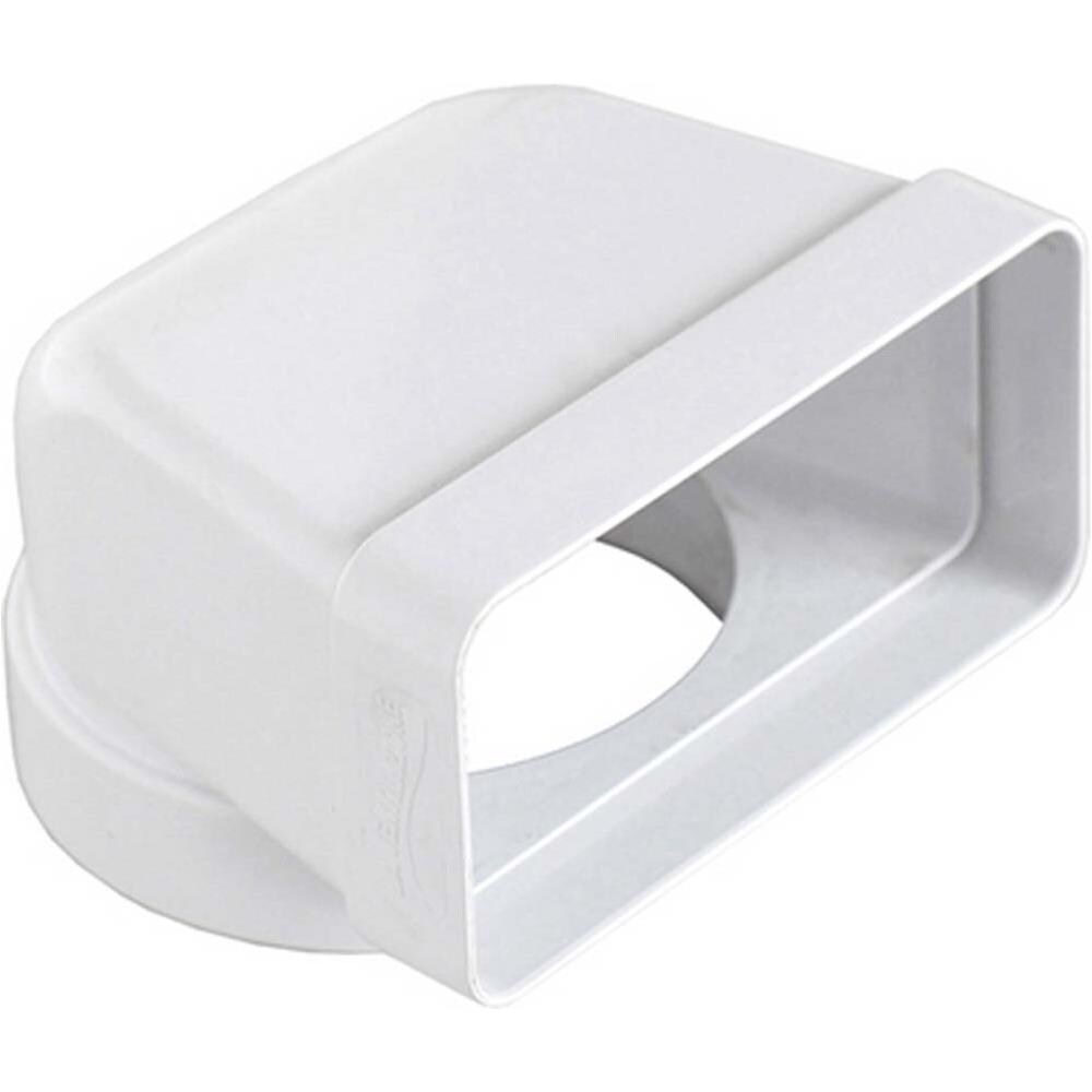 Giunto Verticale Per Passaggio Da Tubo Tondo A Rettangolare Per Tubo Cappa D125/150x70 Mm - Foto 1