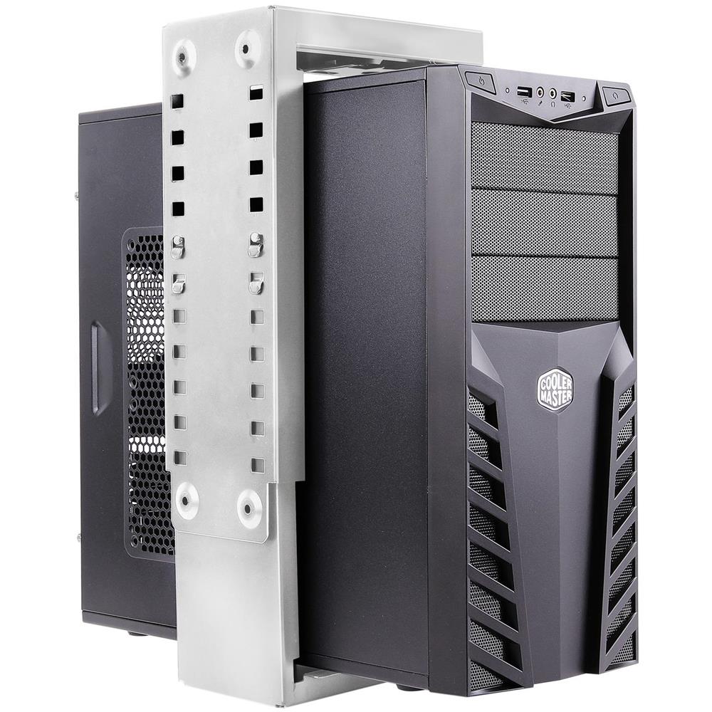 Supporto Per Computer Per Il Montaggio Sotto Un Tavolo O Su Una Parete, Argento - Foto 8