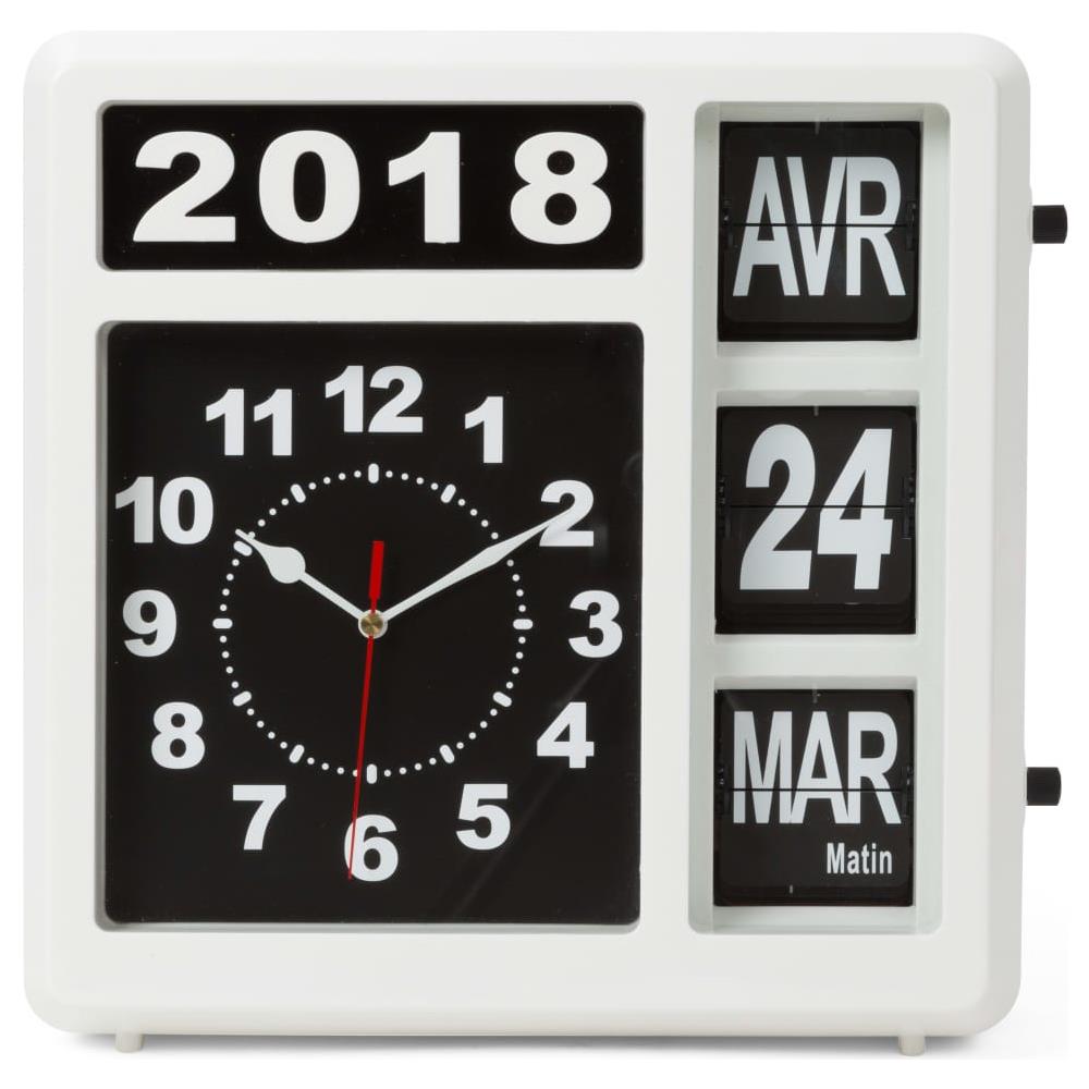 Orologio da Parete Girevole 31 x 31 cm Versione Francese - Foto 2