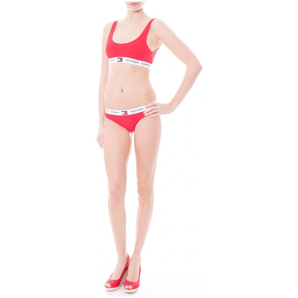 Perizoma In Cotone Stretch Rosso - Foto 2