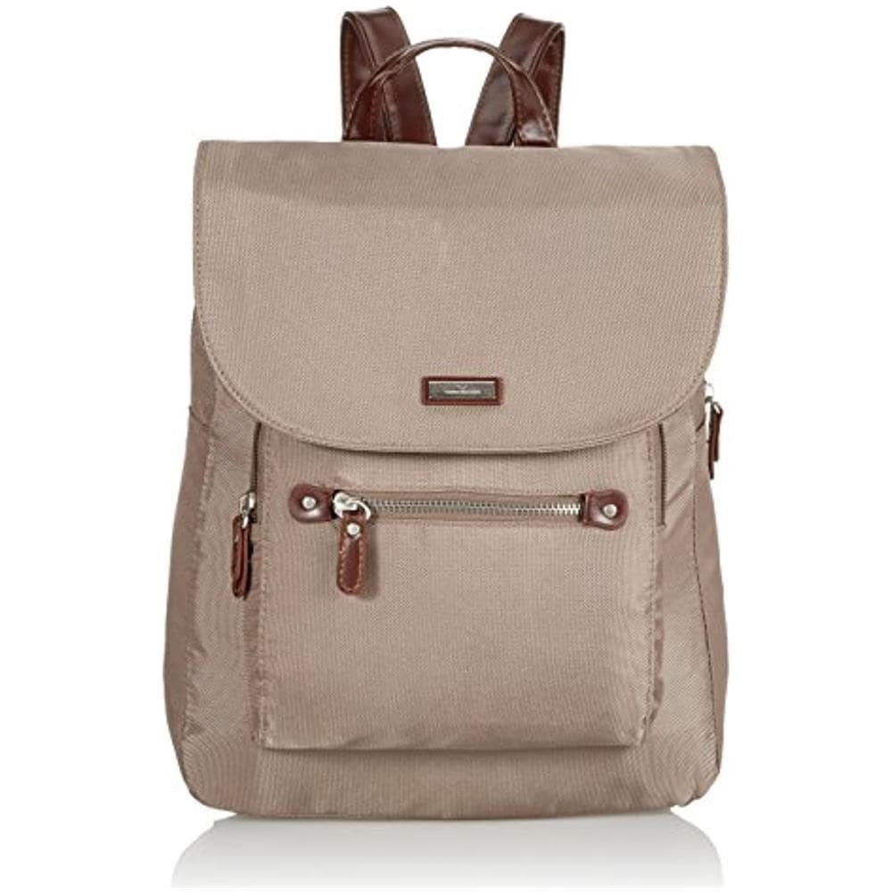 Acc - Rina, Borsa Zaino Da Donna, Grigio (taupe 21), 28x33x12 Cm (b X H X T)  - Foto 1