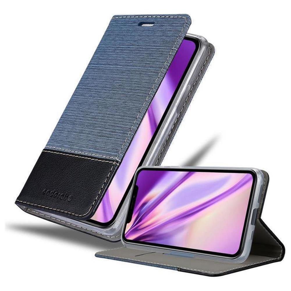 Custodia Compatibile Con Apple Iphone 11 Pro (xi Pro) In Blu Scuro Nero - Coperchio Protettiva Con Chiusura Magnetica, Funzione Stand E Tasca Per Le Carte - Foto 1