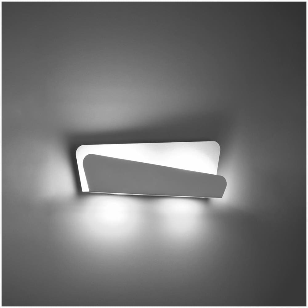 Applique Da Parete Bascia Bianco 150x400x40 Mm Acciaio - Foto 11