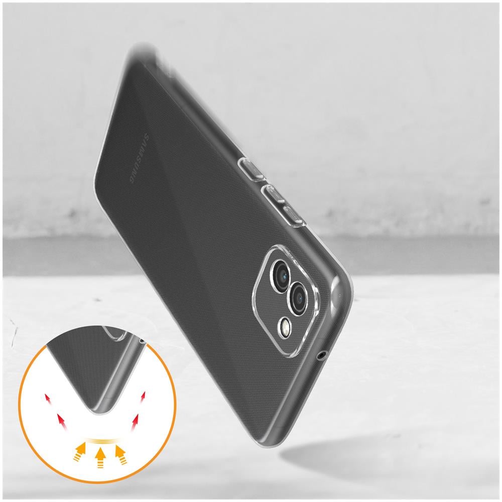 Cover Samsung Galaxy A03 Silicone Flessibile Trasparente - Foto 2