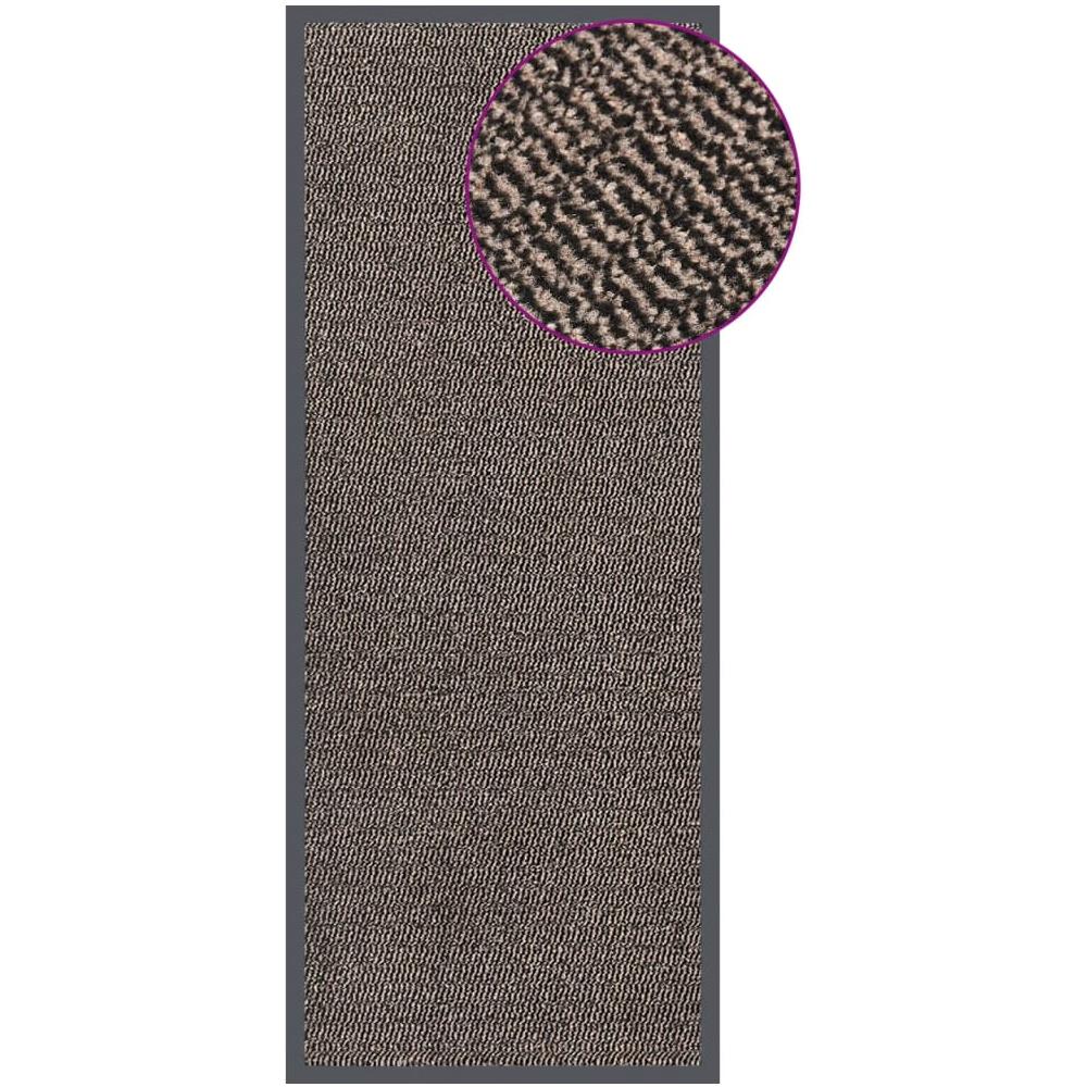 Zerbino Trapuntato 60x150 Cm Marrone Scuro - Foto 1
