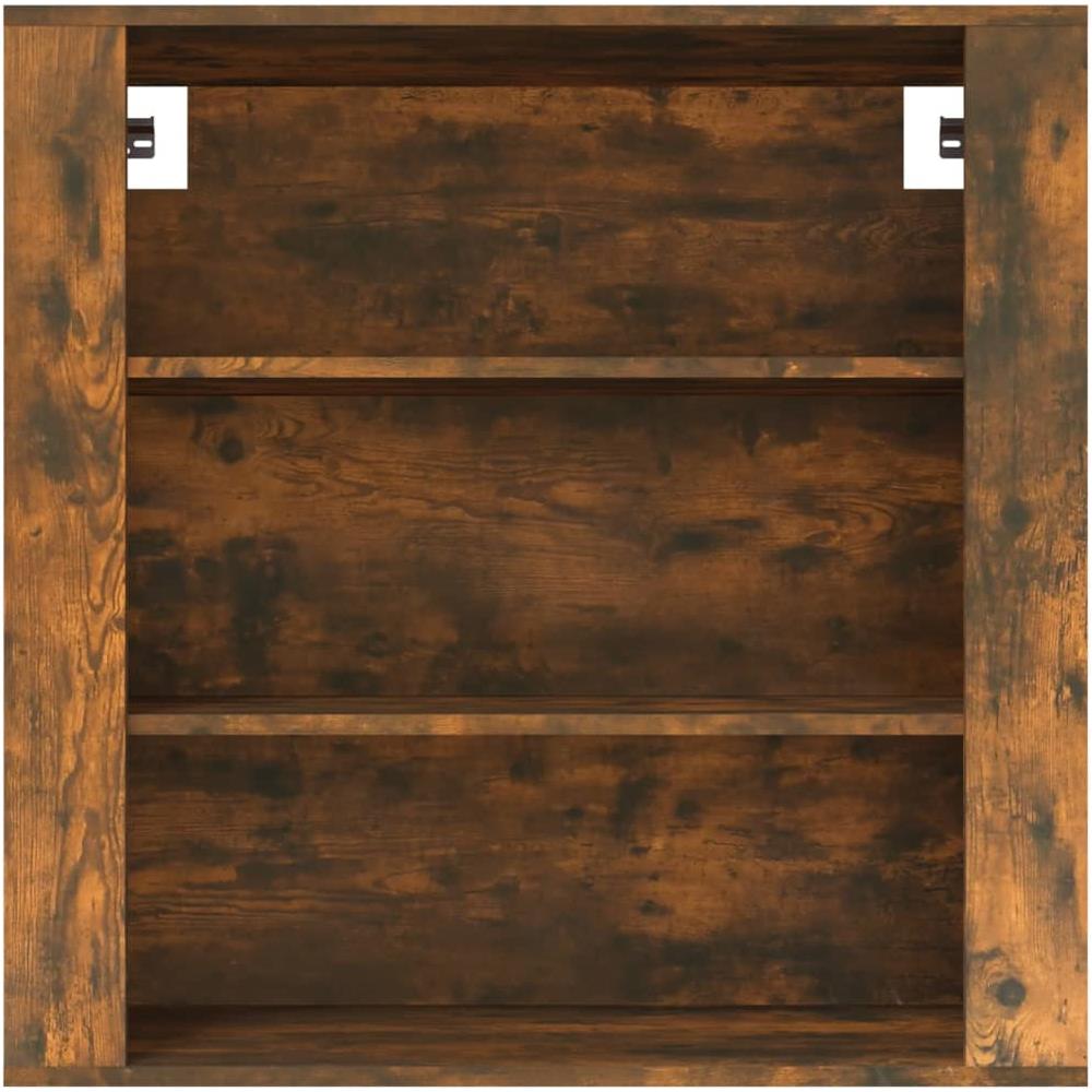 Armadietto A Muro Rovere Fumo 80x33x80 Cm In Legno Multistrato - Foto 3
