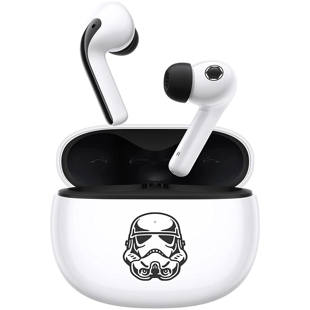 Auricolare Wireless Buds 3 Star Wars Edition Stormtrooper con Custodia di Ricarica Colore Bianco - Foto 2