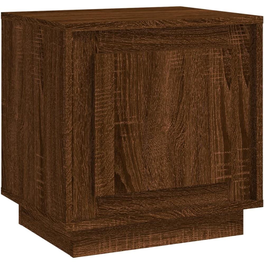 Comodino Rovere Marrone 44x35x45 Cm In Legno Multistrato - Foto 2