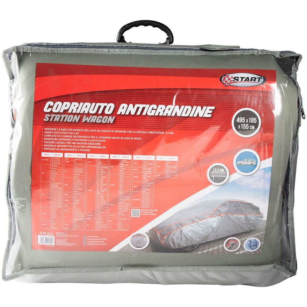 Copriauto Antigrandine Per Station Wagon Misure 495x185x155cm - Foto 2