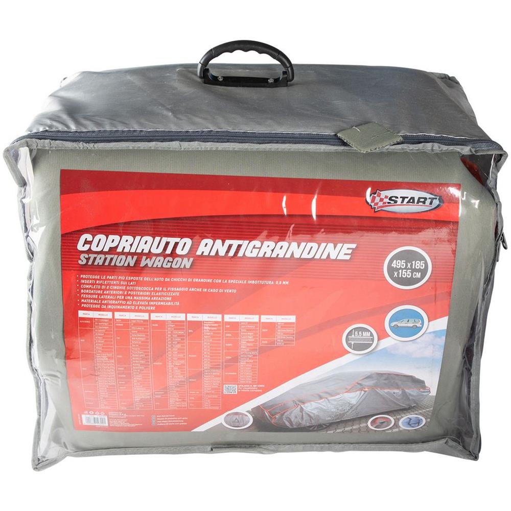 Copriauto Antigrandine Per Station Wagon Misure 495x185x155cm - Foto 3