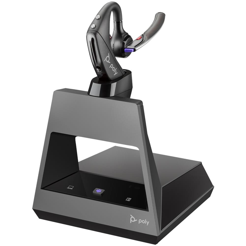 8h5q3aa Auricolare Wireless In-ear Ufficio Bluetooth Nero - Foto 2