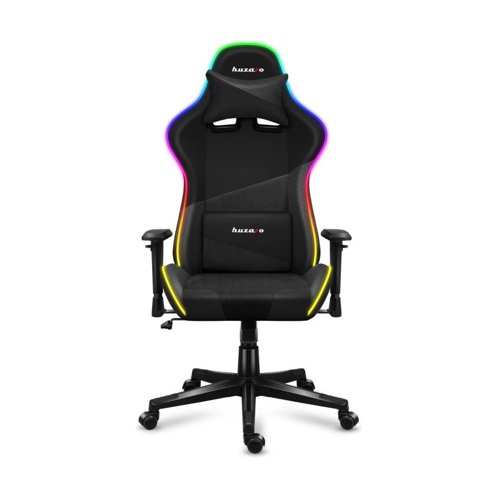 Force 6.2 RGB Sedia da gaming per PC Seduta a dondolo (culla) Nero - Foto 2