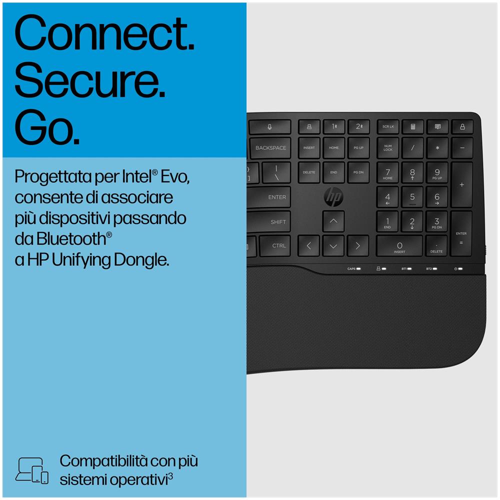 685 Comfort Dual-Mode Keyboard - Foto 9