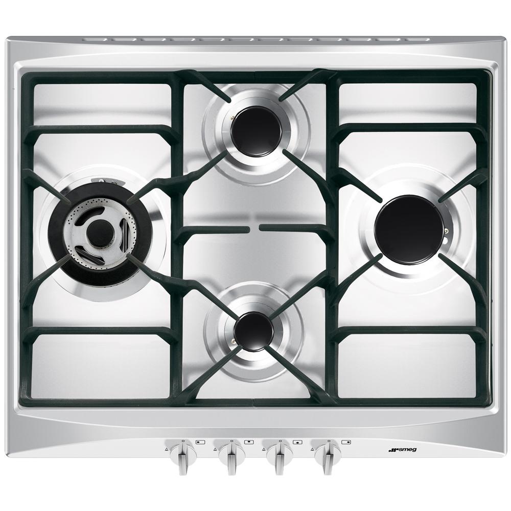 SMEG - SR264XGH Serie Selezione Piano Cottura a Gas 4 Fuochi Gas ... SMEG - SR264XGH Serie Selezione Piano Cottura a Gas 4 Fuochi Gas ...