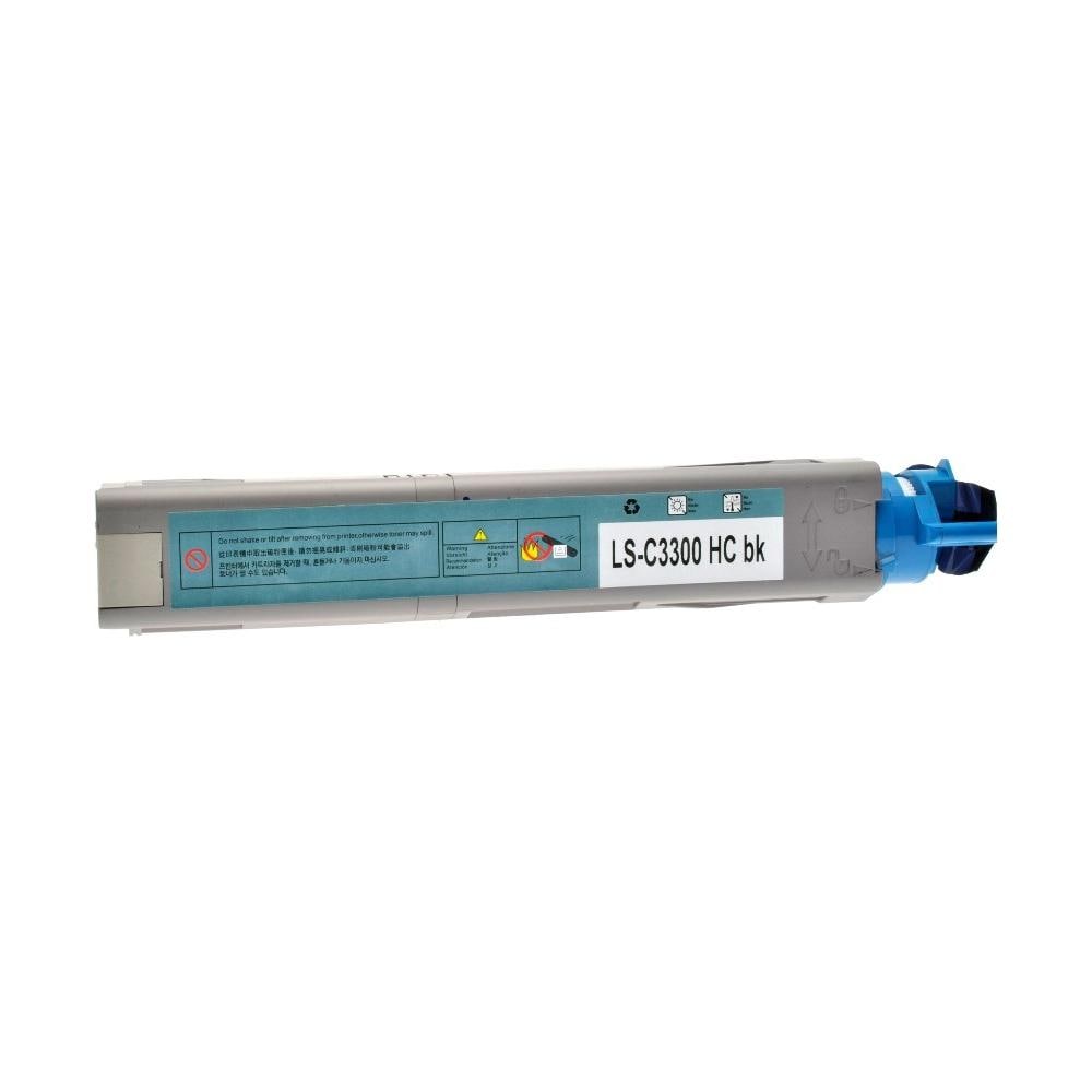 TONER COMPATIBILE - C3300 Nero Per Oki C 3300n 3400n 3450n, c3600 43459332 2.5000 Pagine - Foto 1