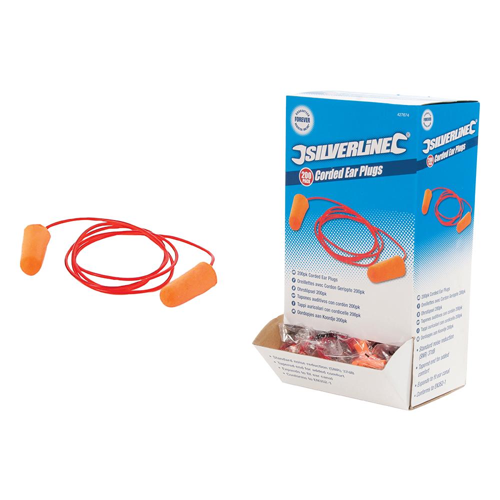 427674 Tappi Auricolari Con Cordicelle Snr 37 Db 200 P. zi - Foto 1