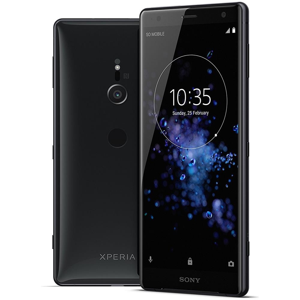 [Ricondizionato BASIC] Xperia XZ2 64 GB 4G / LTE Dual Sim Impermeabile Display 5.7" Full HD+ Slot Micro SD Fotocamera 19 Mpx Android Europa Nero - Foto 1