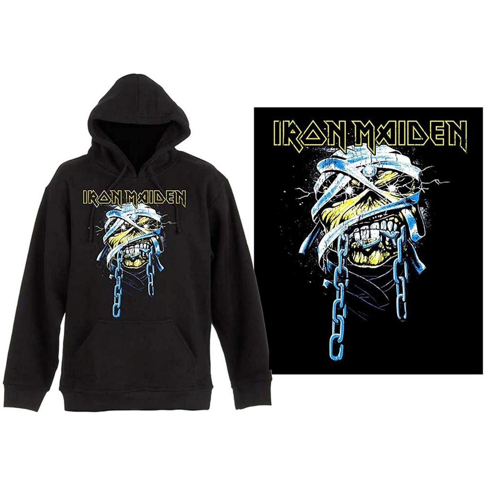 Iron Maiden: Powerslave (Felpa Con Cappuccio Unisex Tg. S)  - Foto 1