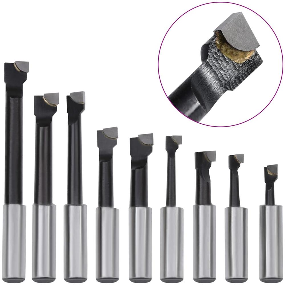 Set Strumenti Di Foraggio 15 Pz 50 Mm Con Teste Mt2-f1-12 - Foto 2