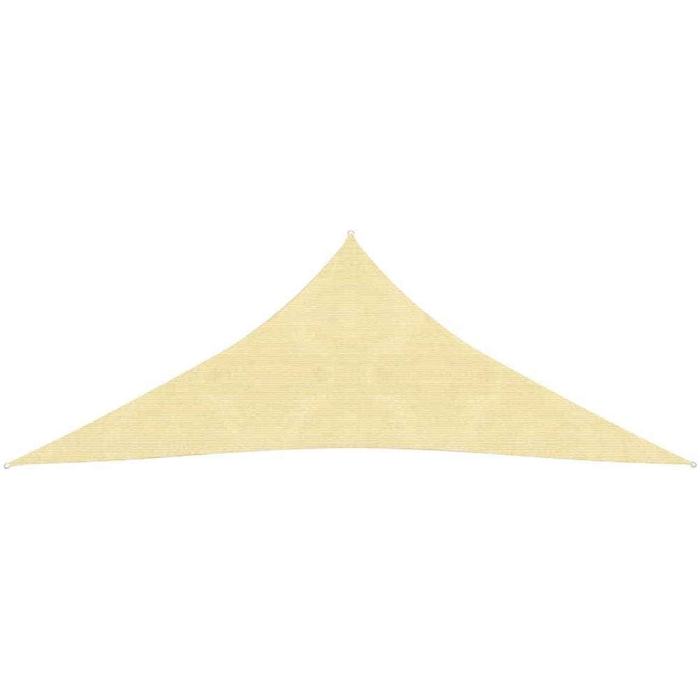 Vela Parasole 160 g / m² Beige 3x3x3 m in HDPE - Foto 3