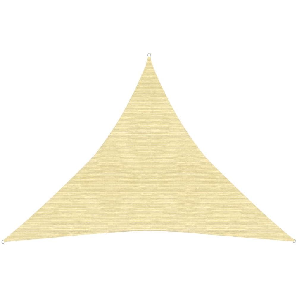 Vela Parasole 160 g / m² Beige 3x3x3 m in HDPE - Foto 1
