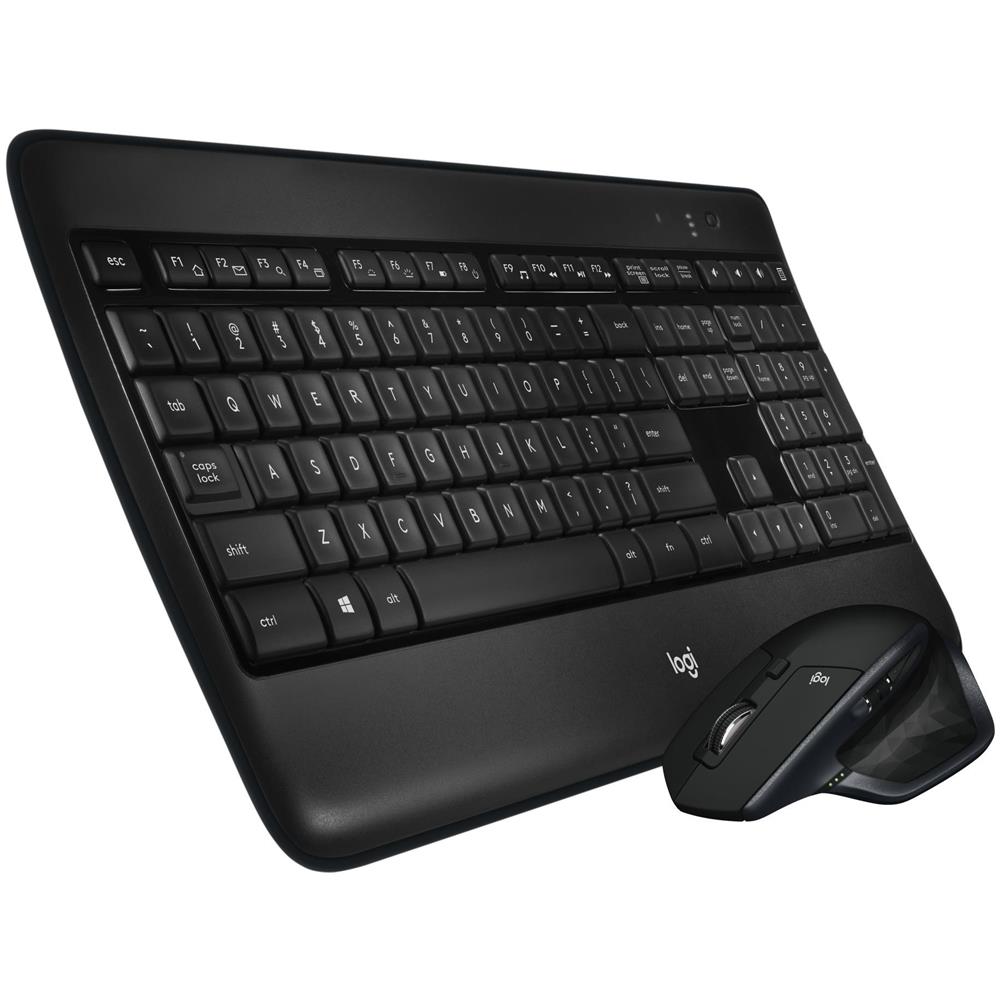 Logitech Advanced Combo Kit Mouse e Tastiera, Layout Inglese Qwerty