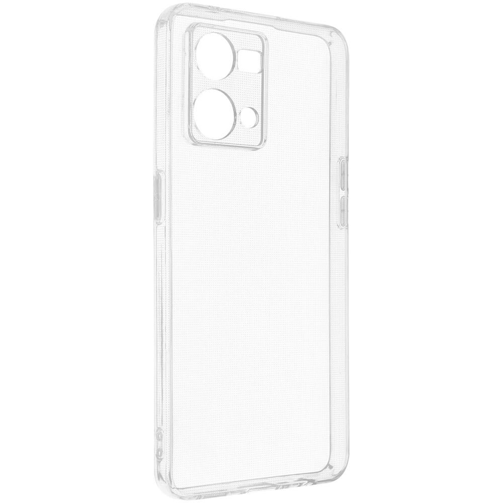 Cover Oppo Reno 7 Silicone Flessibile Sottile E Leggera Trasparente - Foto 2