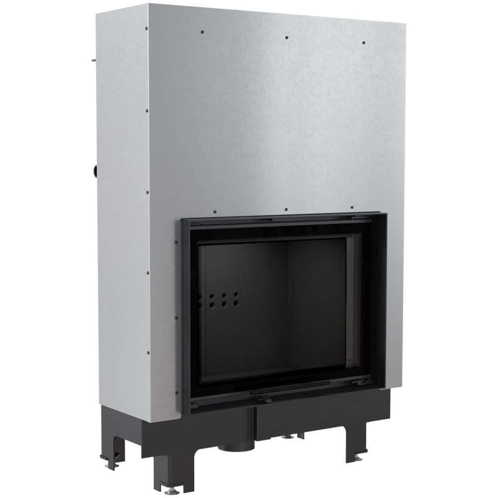 KRATKI Insertro Caminetto A Legna ARKE 85 - 12 KW, Ventilato E Canalizzabile, Resa 75%, Per Incasso, Vetro Serigrafato - Foto 5