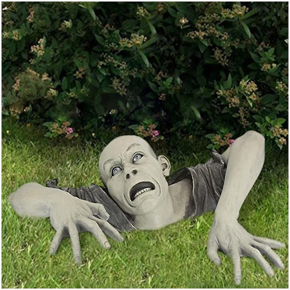 Statua Da Giardino Design Toscano "Il Piedistallo Pericoloso Della Fata Celtica" In Pietra Sintetica, 48.5 Cm, Dipinta A Mano