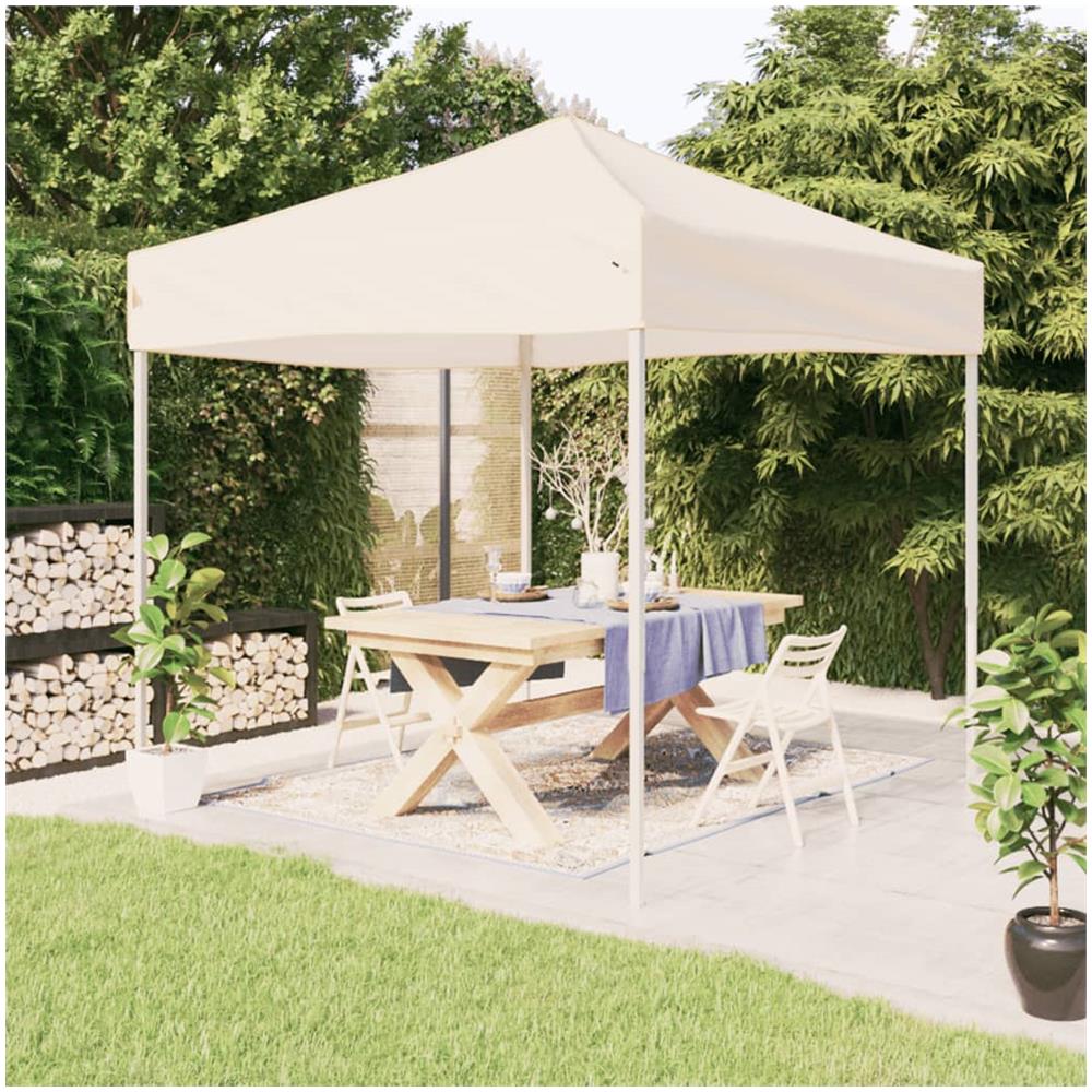 Tenda Per Feste Pieghevole Crema 3x3 M - Foto 1