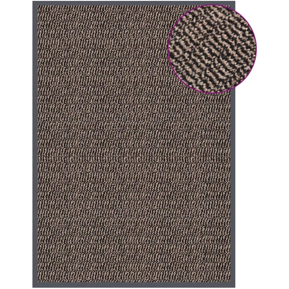 Zerbino Trapuntato 60x90 Cm Marrone Scuro - Foto 1