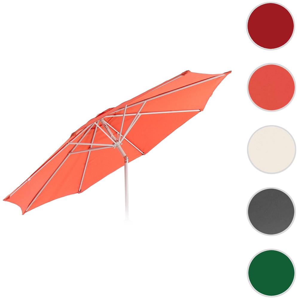 Mendler Telo Copertura Per Ombrelloni Quadrati Decentrati - 335x335 Cm, Rosso, Idrorepellente E Anti-UV In Poliestere 220g/m²