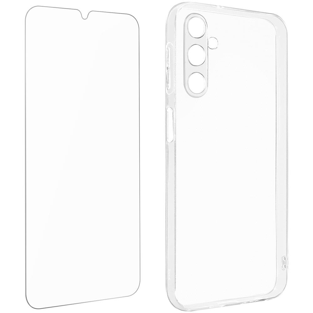 Protezione Completa Per Samsung Galaxy A25 Cover + Vetro Temperato 9h 4smarts - Foto 2