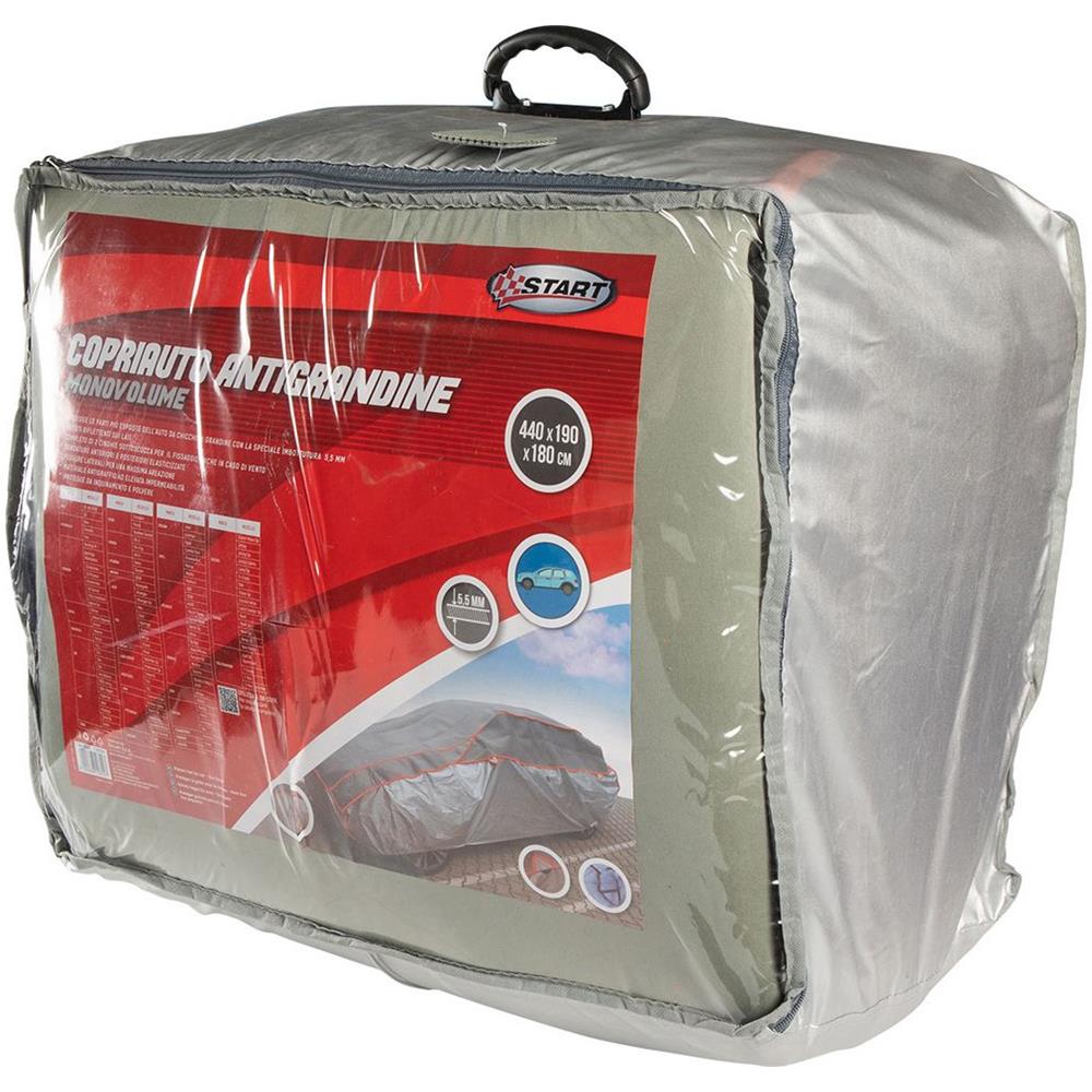 Copriauto Antigrandine Per Monovolumi Misure 440x190x180cm - Foto 2