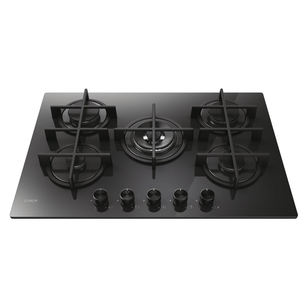 Piano Cottura CVG74WTB a Gas 5 Fuochi Gas Colore Nero - Foto 2