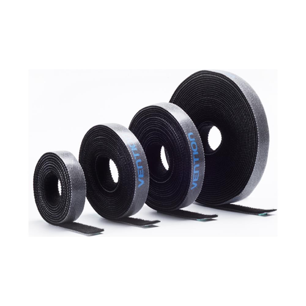 KAABJ fascetta Fascetta con gancio e anello Nylon Nero 1 pz - Foto 1