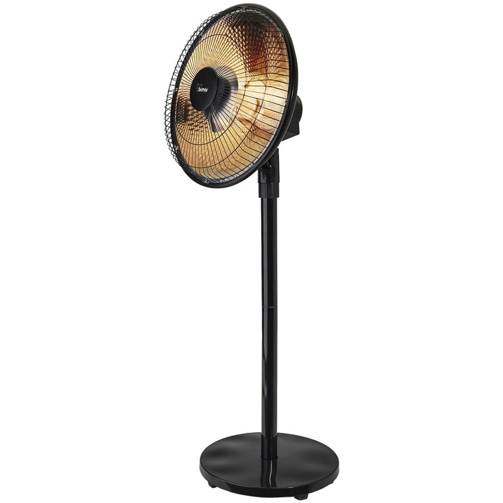 Sole Mio Interno Nero 1000 W Riscaldatore ambiente elettrico con ventilatore - Foto 2