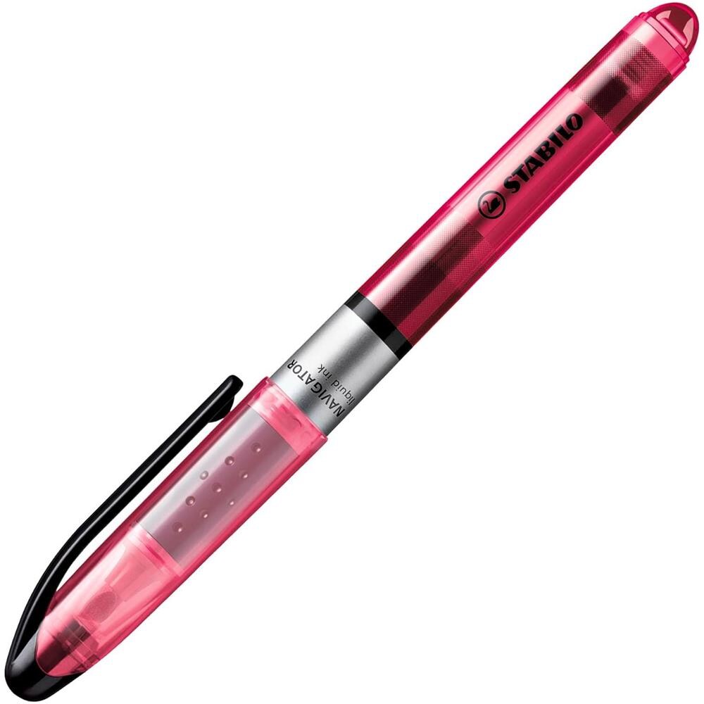 NAVIGATOR - Evidenziatore - Confezione da 10 - Rosa - Foto 2