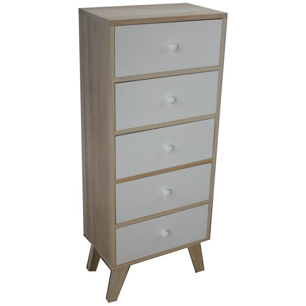 Cassettiera in Legno 5 Cassetti - Foto 2