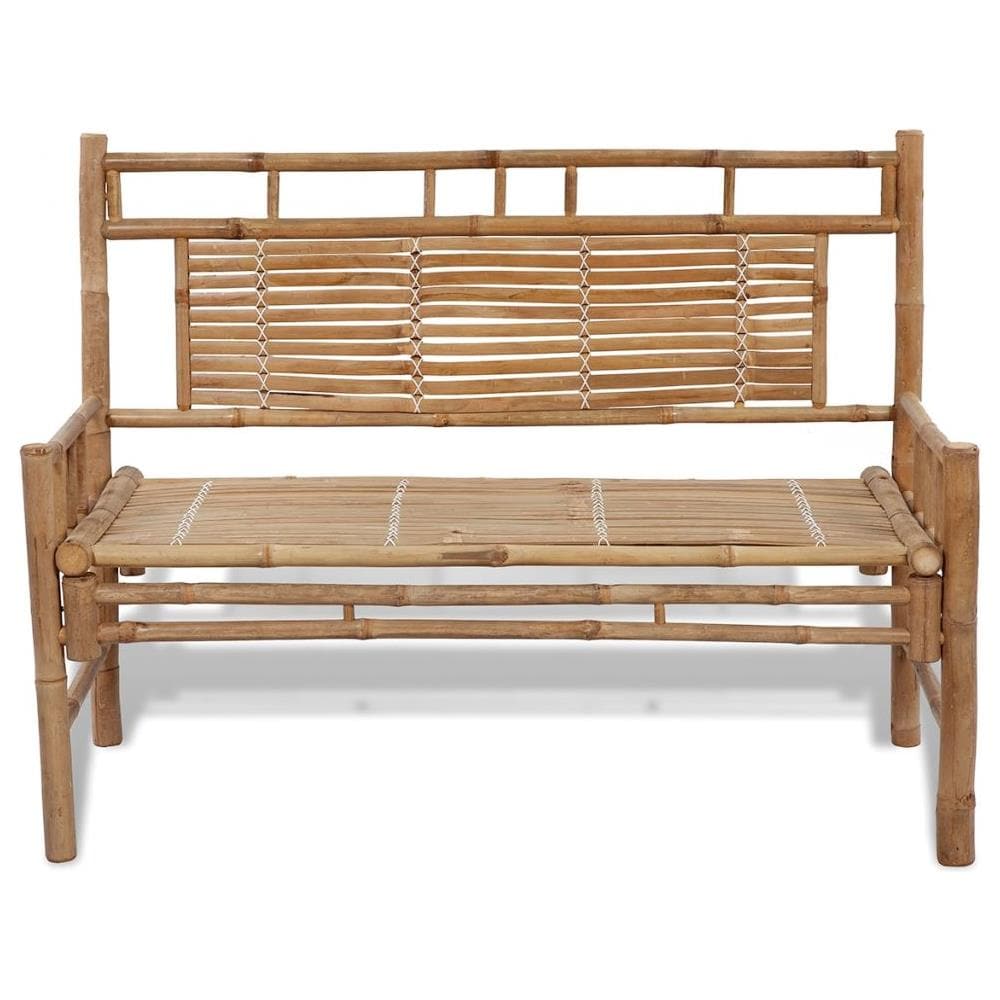 Panca da Giardino 120 cm in Bambù - Foto 2