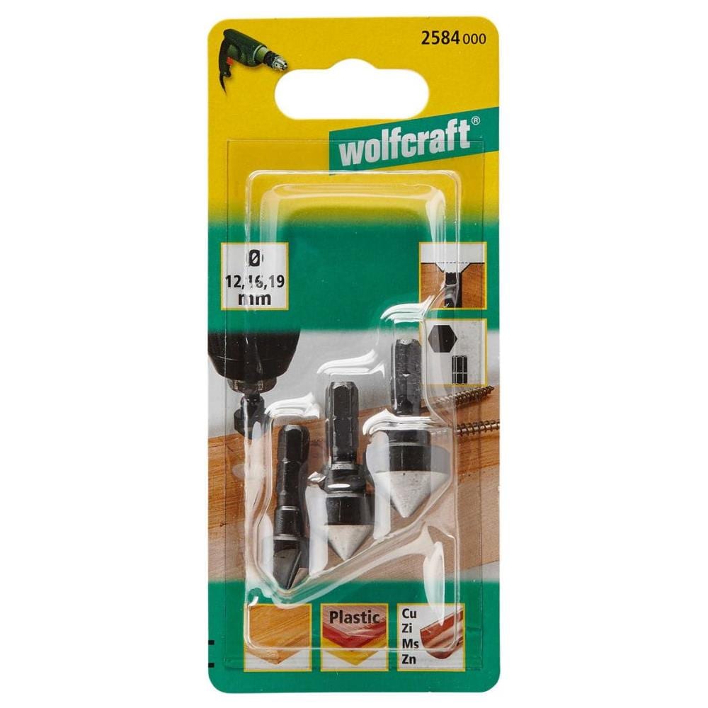 Set di 3 Punte Svasatrici in Acciaio 2584000 - Foto 5