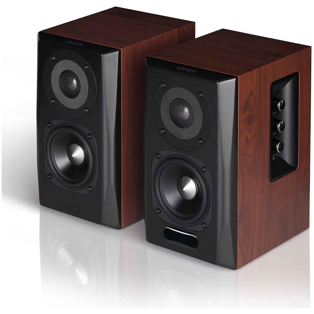 S350DB Sistema di Altoparlanti 2.1 Canali Potenza 150 Watt Cablato / Bluetooth Colore Legno / Nero - Foto 2