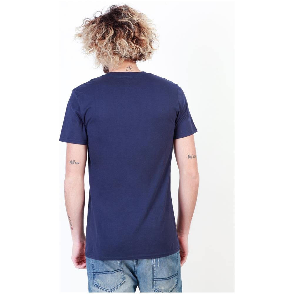 T-shirt Uomo Blu Fbmts137 navy Taglia L - Foto 2