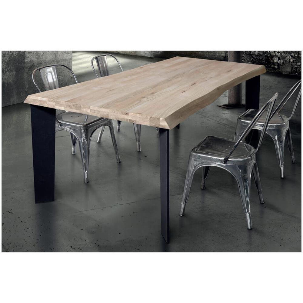 Albert - Tavolo Da Pranzo Moderno Con Piano Da 6 Cm - Foto 2
