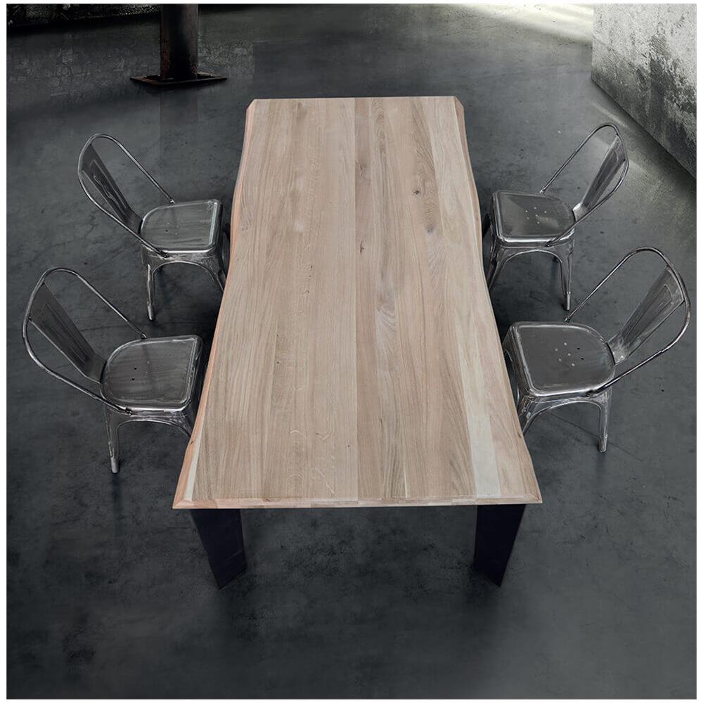 Albert - Tavolo Da Pranzo Moderno Con Piano Da 6 Cm - Foto 3