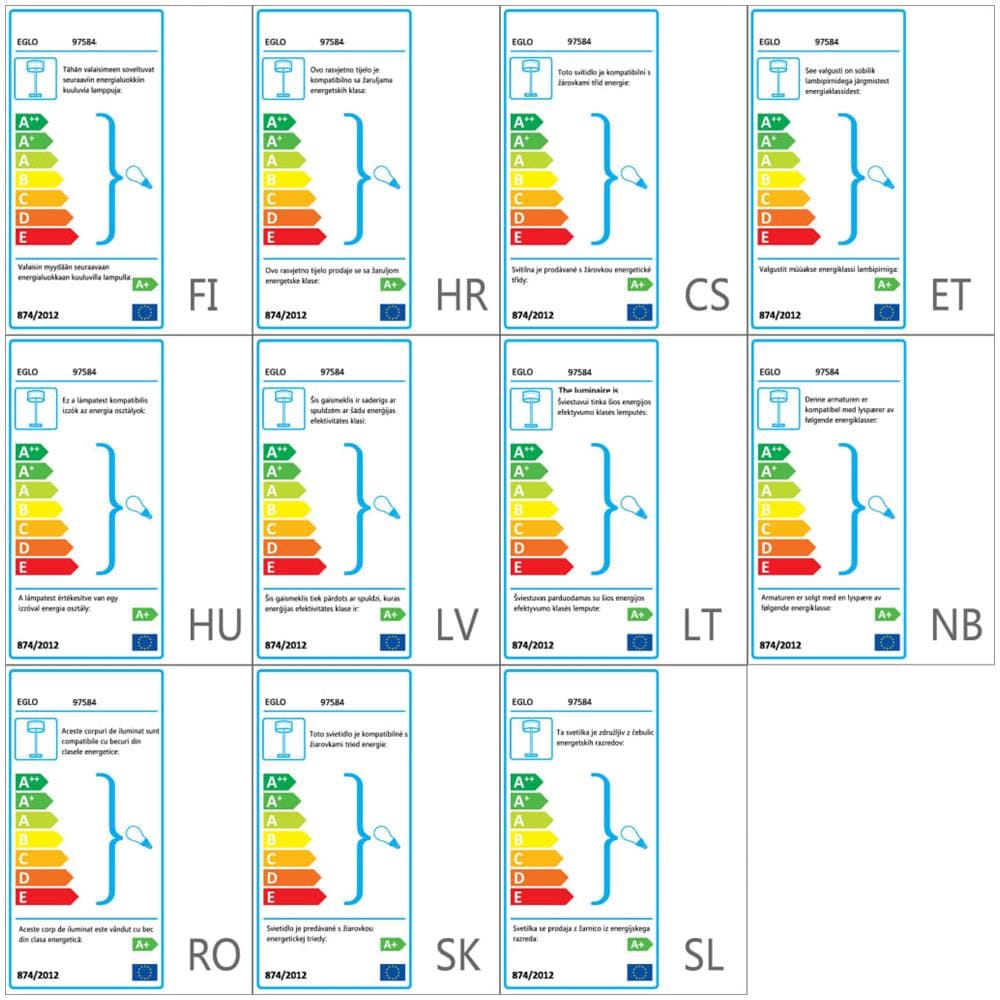 Lampada Da Pavimento A Led Barbotto 5w 137 Cm Nera E Oro - Foto 5